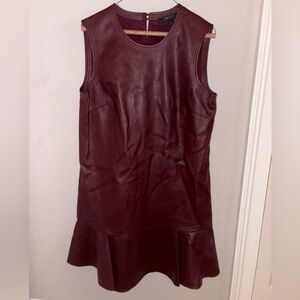 BCBGMaxAzria Burgundy Mini Dress